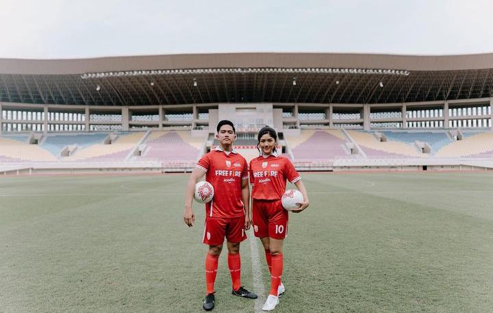 Foto: Kaesang dengan Erina,  Kaesang Pangarep yang saat ini namanya tengah diusulkan menjadi Ketua Komite Pemilihan Oleh Persebaya. Sumber gambar instagram @kaesangp