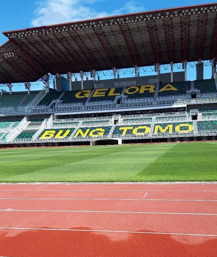 Stadion Gelora Bung Tomo, masih menyelesaikan renovasi meski Indonesia batal menjadi tuan rumah Piala Dunia U-20. Sumber gambar: instagram @gelorabungtomo